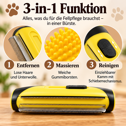 3 IN 1 MULTIFUNKTIONALE BÜRSTE