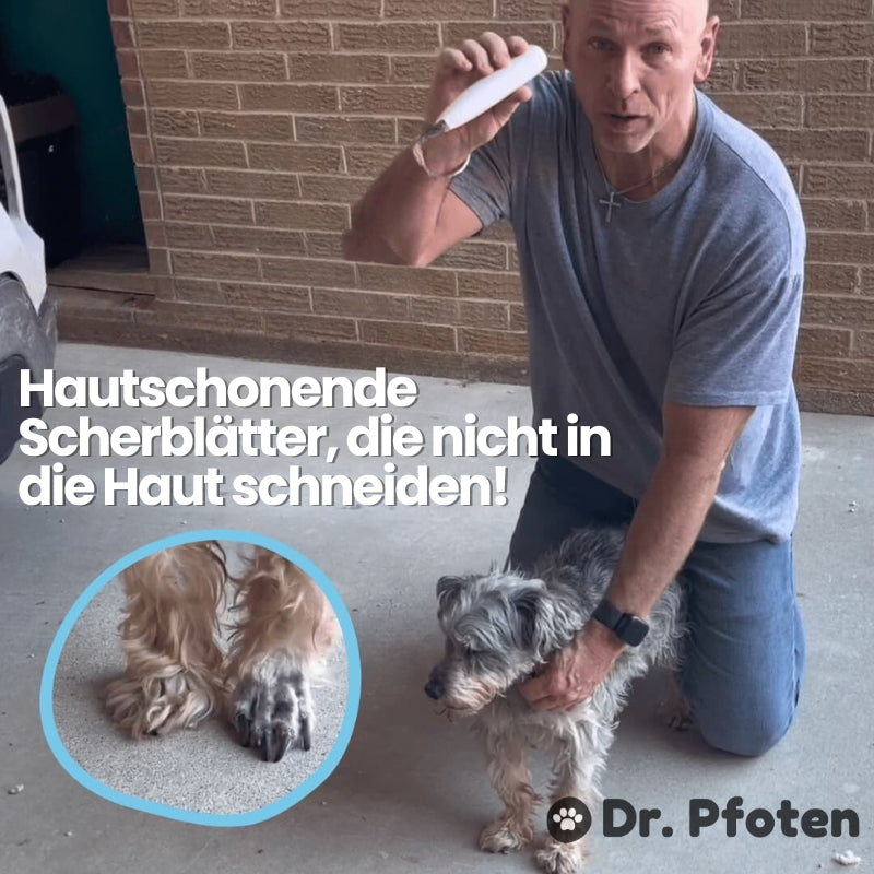 PawTrim Pro™ Pfotentrimmer - Schmerzfreie Pfotenpflege in Sekundenschnelle