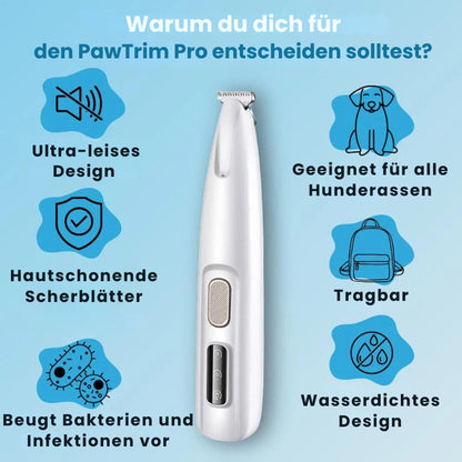 PawTrim Pro™ Pfotentrimmer - Schmerzfreie Pfotenpflege in Sekundenschnelle