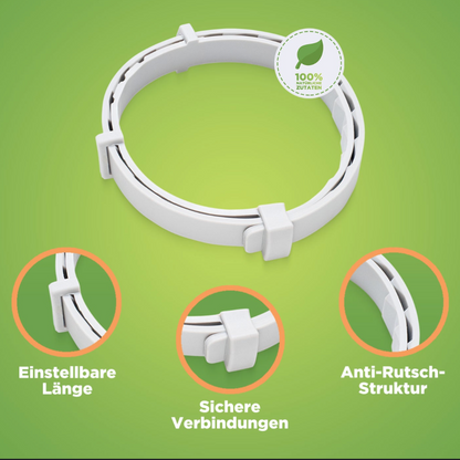 Anti Zecken & Flöhe Halsband für Hunde und Katzen mit ätherischen Ölen - wirkt 8 Monate lang_natürliches mittel gegen zecken_14