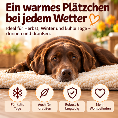 Selbstheizende Wärmematte / Wärmebett für Hunde - ohne Strom, kuschelig weich, waschbar V2
