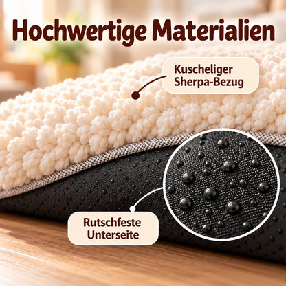 Selbstheizende Wärmematte / Wärmebett für Hunde - ohne Strom, kuschelig weich, waschbar V2