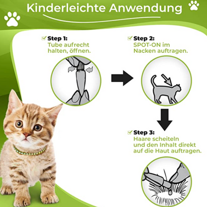 Katzenhalsband mit ätherischen Ölen - Anti Zecken & Flöhe Halsband für Katzen_5