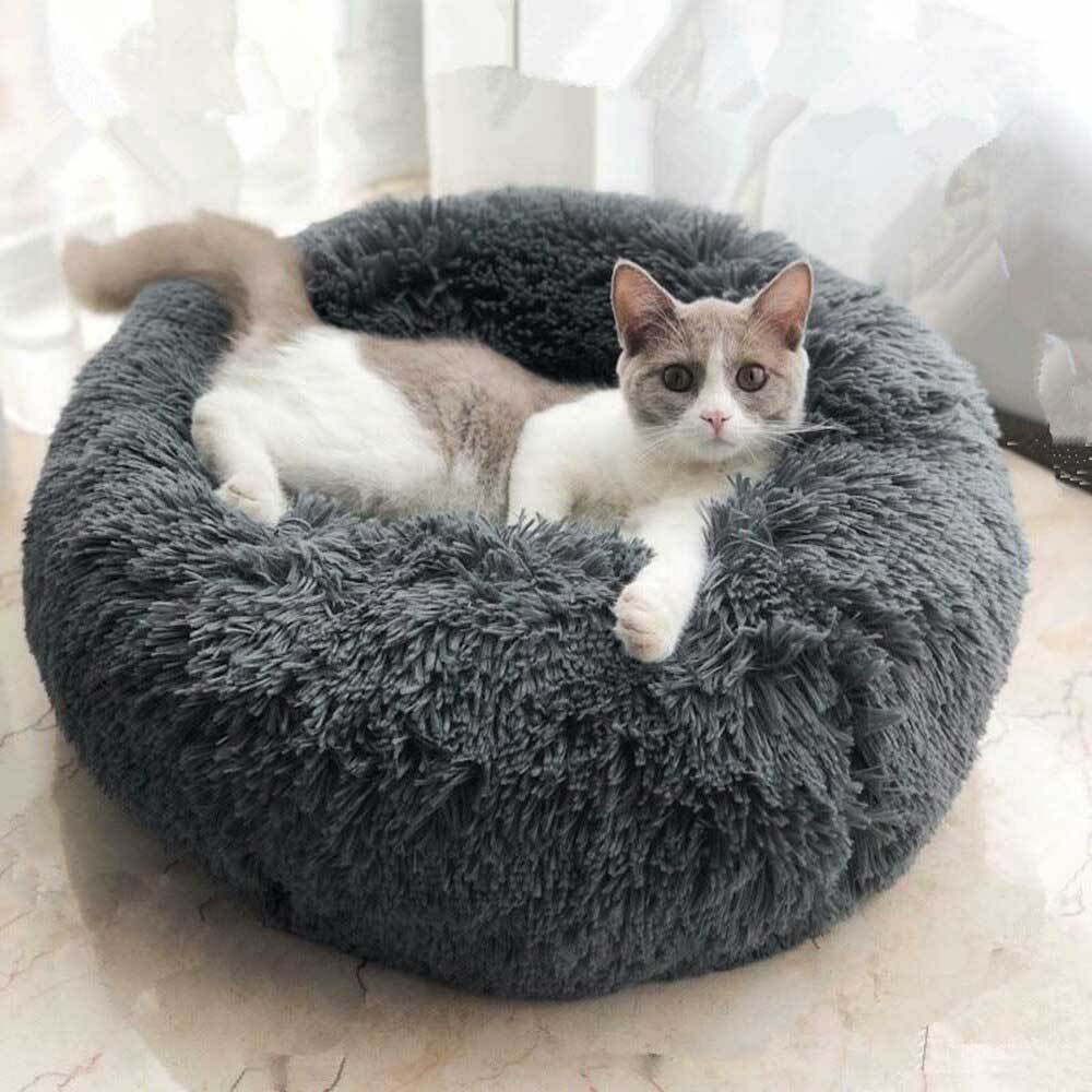 Kuscheliges Katzenbett "Wolke7" - das Original_anthrazit 2