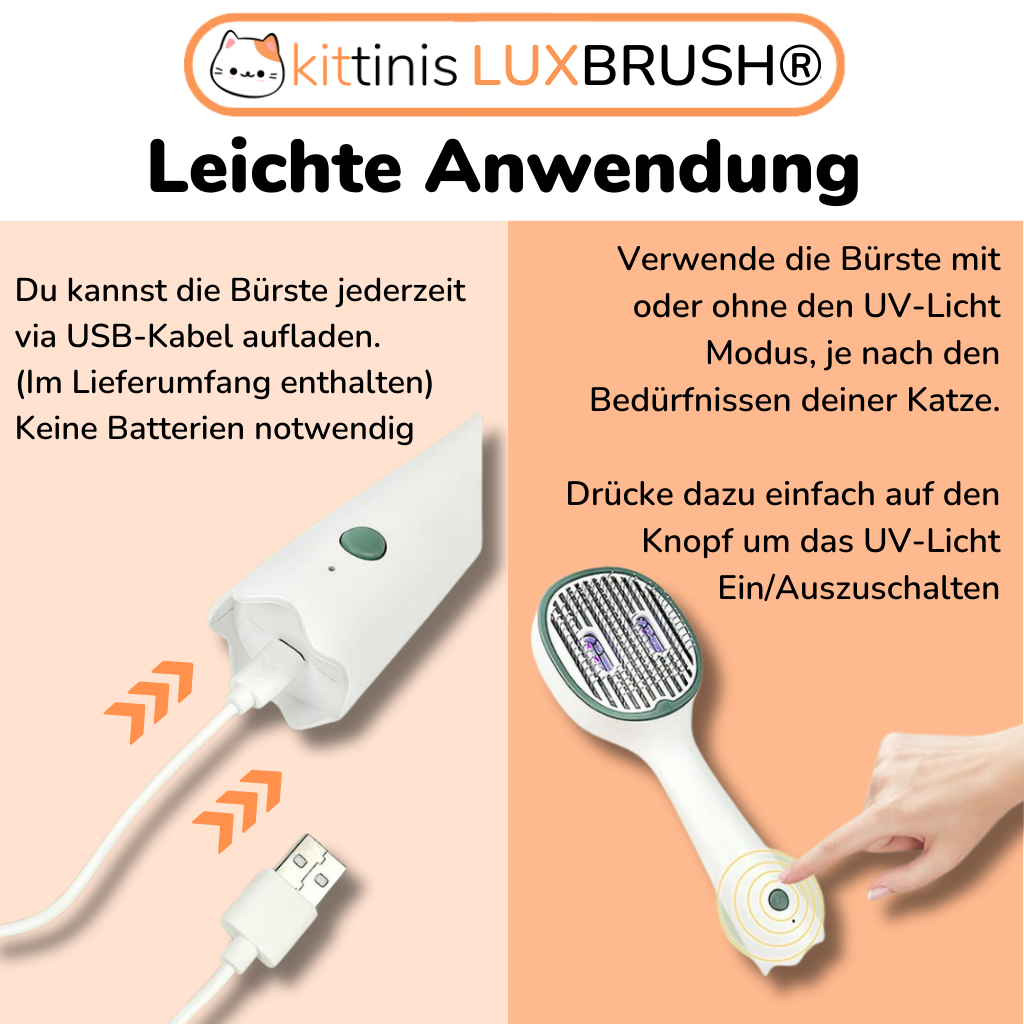 LUXBRUSH (UV-Zeckenbürste)