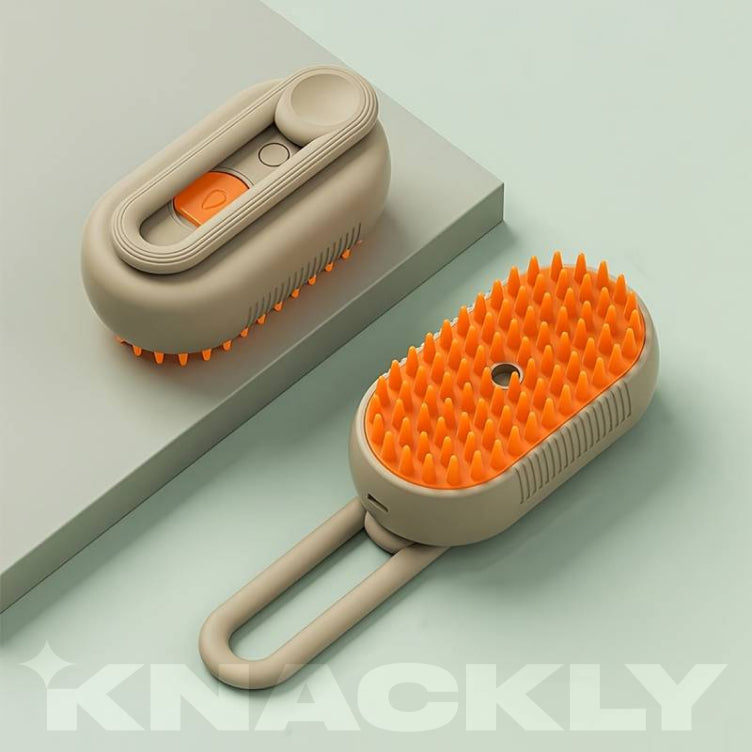 SteamBrush Pro™ - 3 in 1 Dampfbürste für Katzen