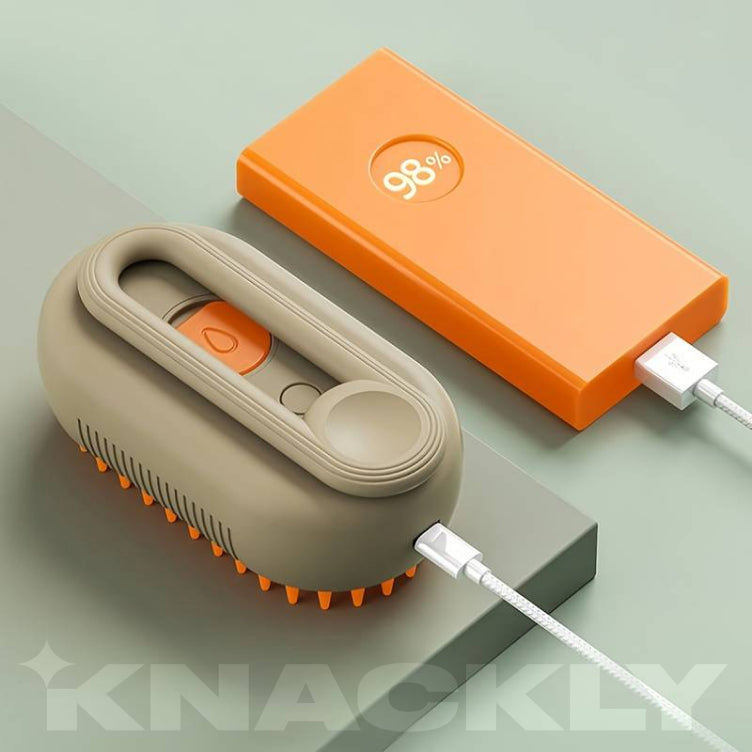 SteamBrush Pro™ - 3 in 1 Dampfbürste für Katzen