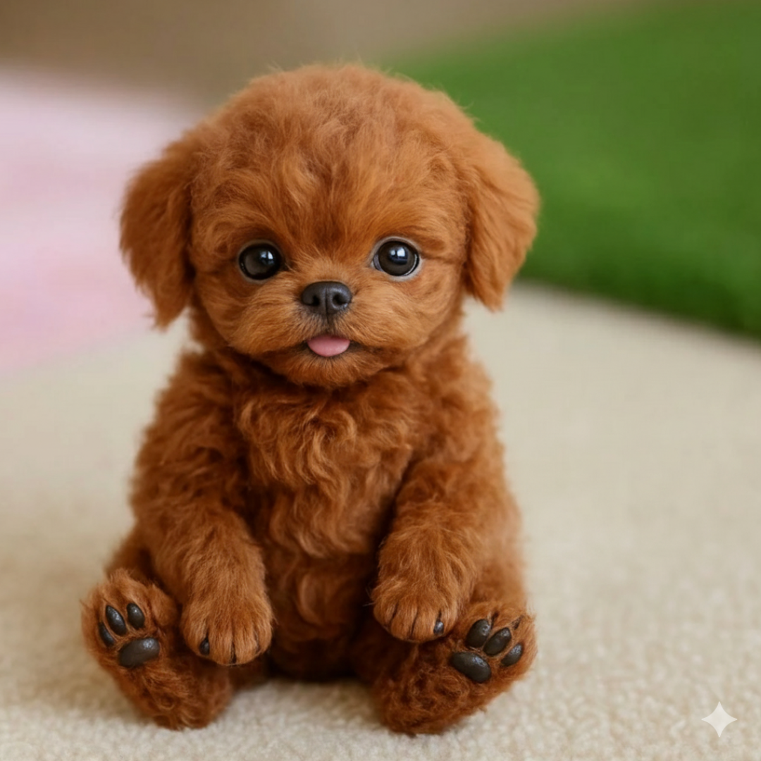 Real Puppy - Realistischer Roboter Welpe, braun, 3
