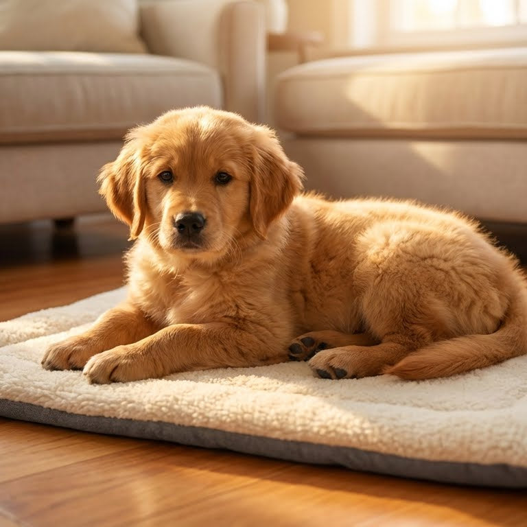 Selbstheizende Wärmematte / Wärmebett für Hunde - ohne Strom, kuschelig weich, waschbar