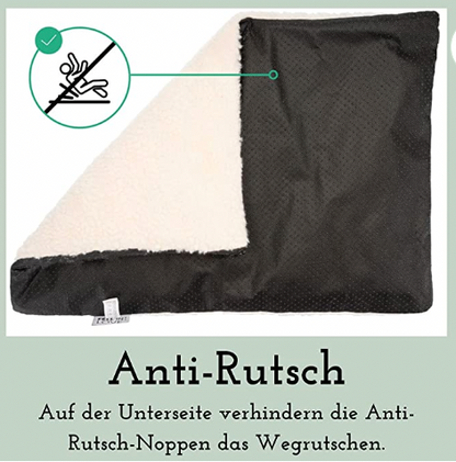 Selbstheizende Wärmematte / Wärmebett für Hunde - anti-rutsch
