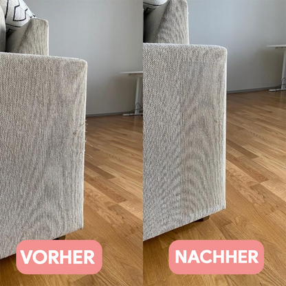 Transparenter Möbelschutz für Katzen