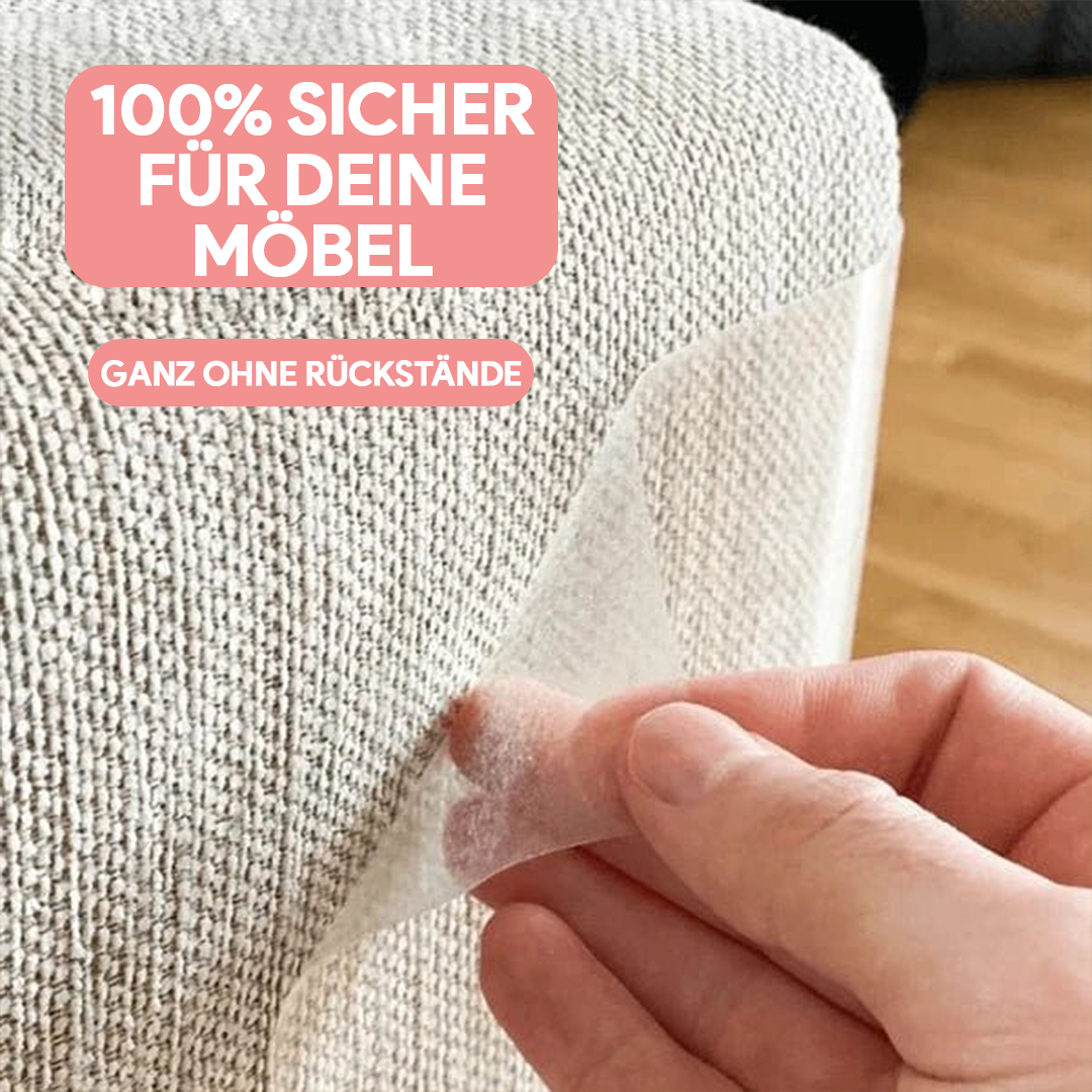 Transparenter Möbelschutz für Katzen