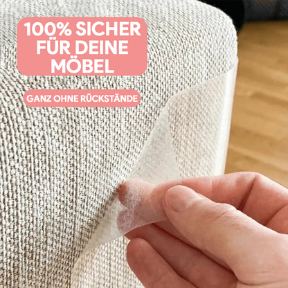 Transparenter Möbelschutz für Katzen