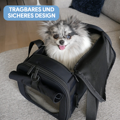 Stylische Hundetragetasche