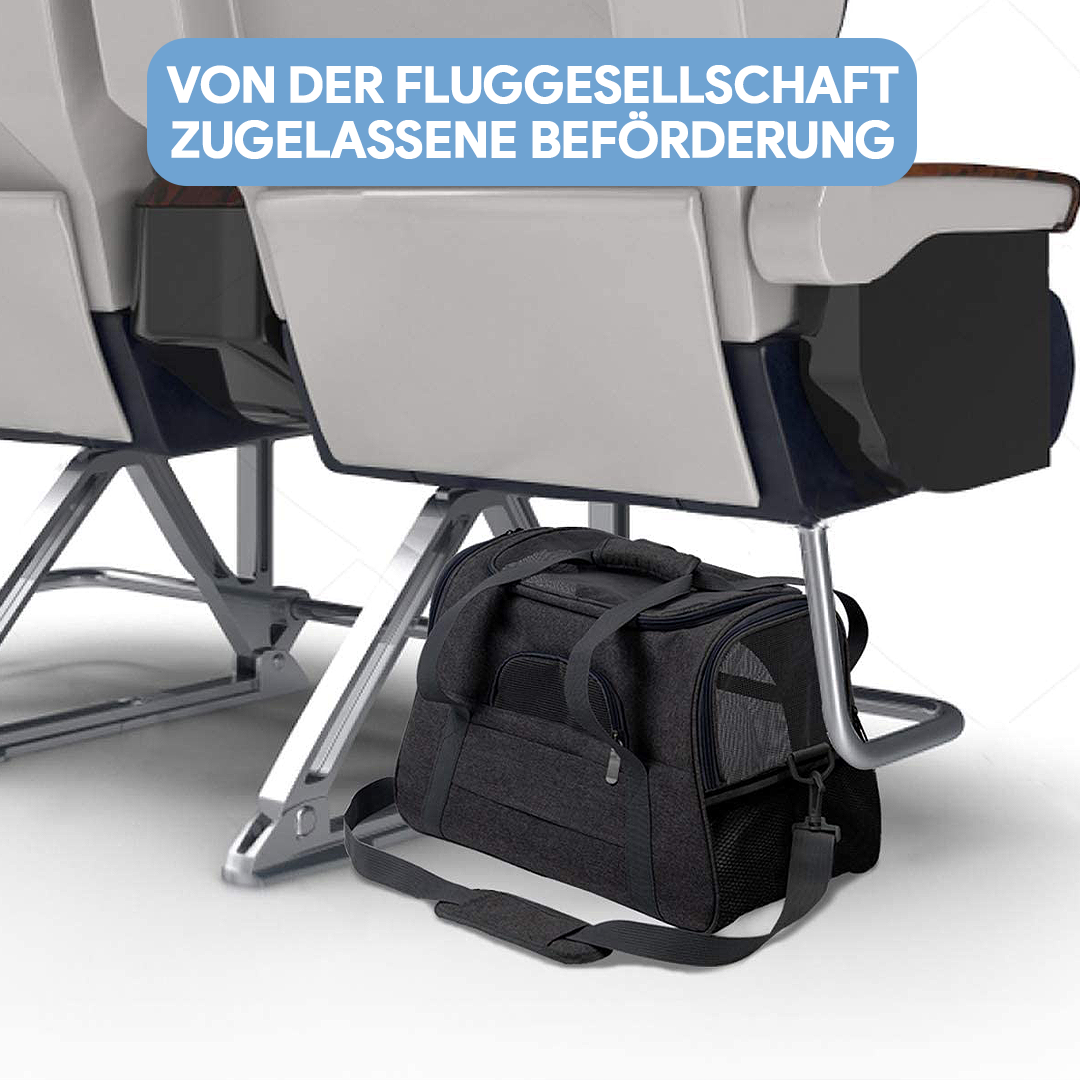 Stylische Hundetragetasche