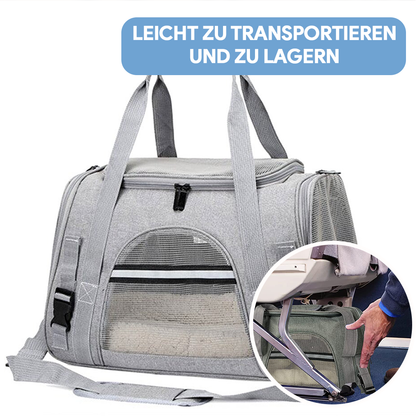 Stylische Hundetragetasche