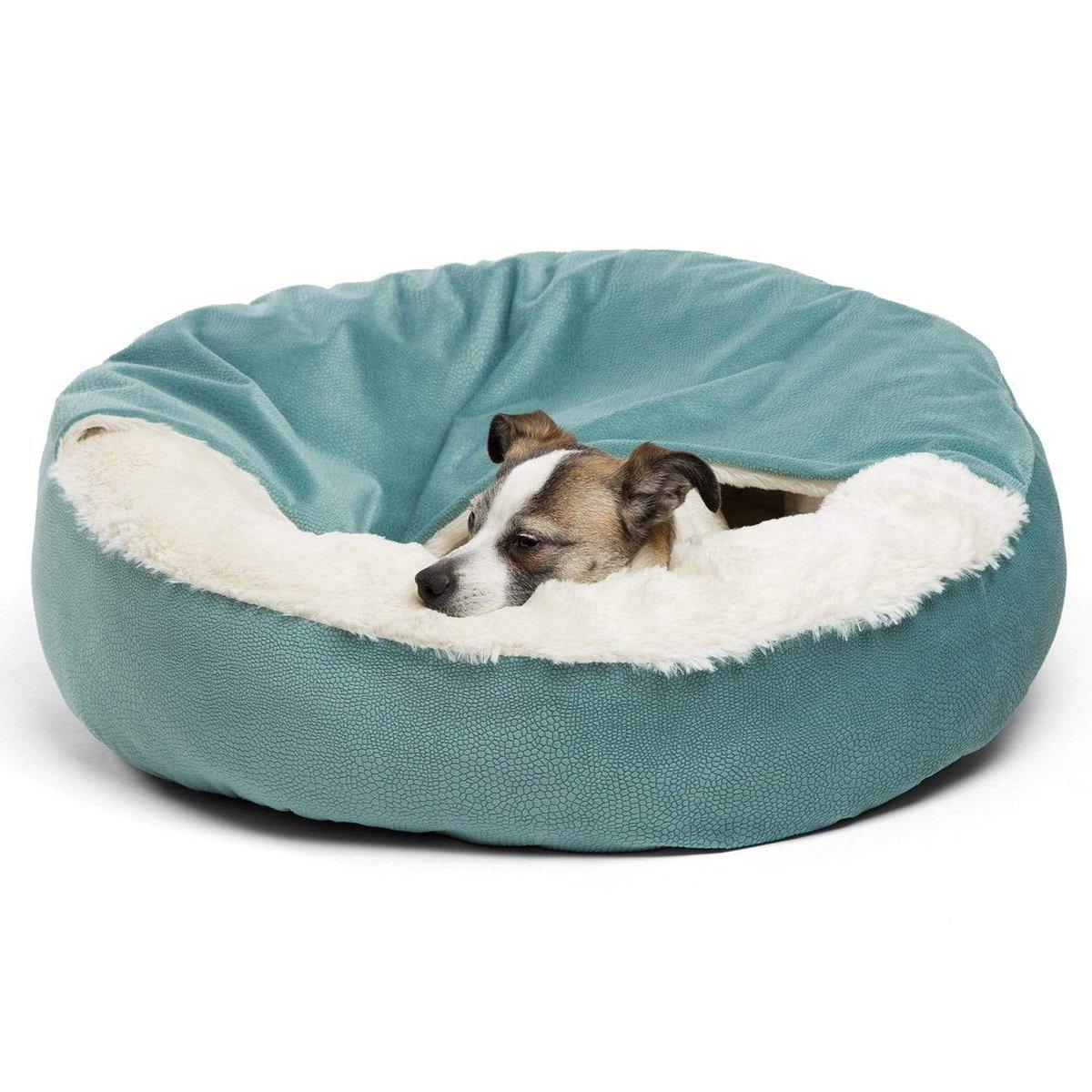 Flauschige Anti-Stress-Hundehhle "Kuschelwolke" - das Original - sich   Pfoten Paradies