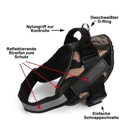 Flexy™ Power Hundegeschirr, strapazier- und anpassbar testsieger