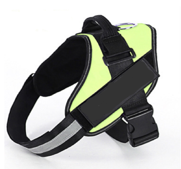 Flexy™ Power Hundegeschirr, strapazier- und anpassbar gelb
