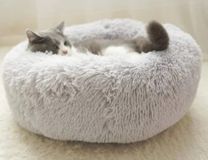 Kuscheliges Katzenbett "Wolke7" - das Original_grau 2