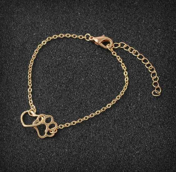 Deinlieblingstier - Pfote & Herz Armband