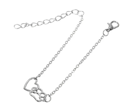 Deinlieblingstier - Pfote & Herz Armband