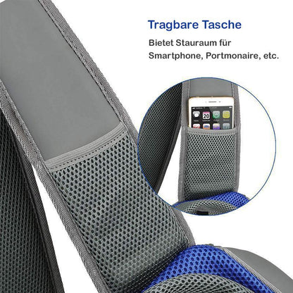 hunde tragetasche blau