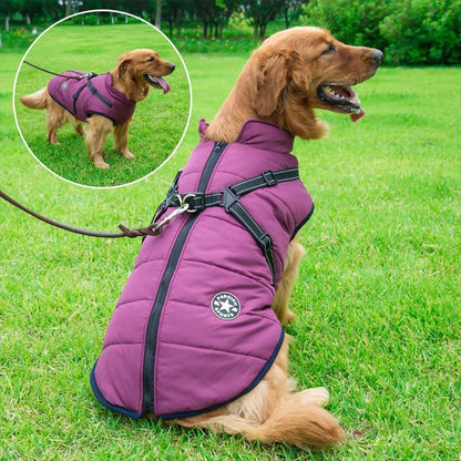 Deinlieblingstier - Wasserdichter Fleece Wintermantel