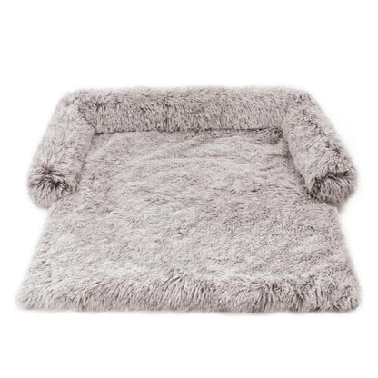 Kuscheliges Hunde-Sofabett "Wolkentraum" - Anti-Stress, wasserdicht, leicht waschbar_braun_2