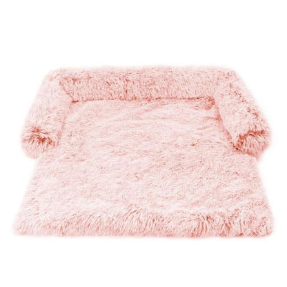 Kuscheliges Hunde-Sofabett "Wolkentraum" - Anti-Stress, wasserdicht, leicht waschbar_pink