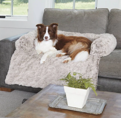 Kuscheliges Hunde-Sofabett "Wolkentraum" - Anti-Stress, wasserdicht, leicht waschbar_braun