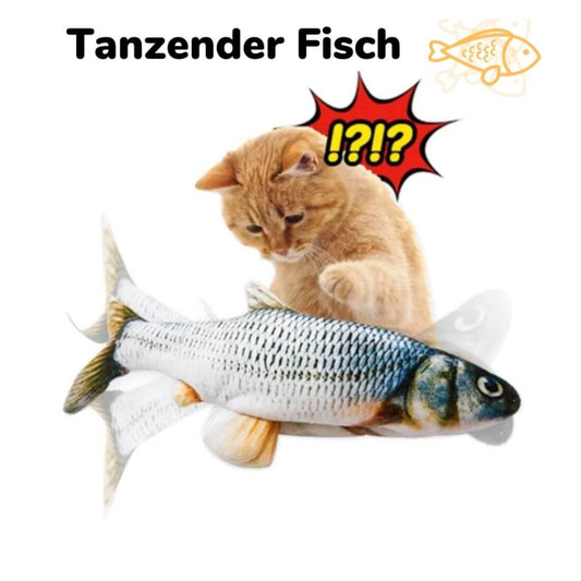 katzenspielzeug zappelnder fisch gefüllt mit katzenminze 1