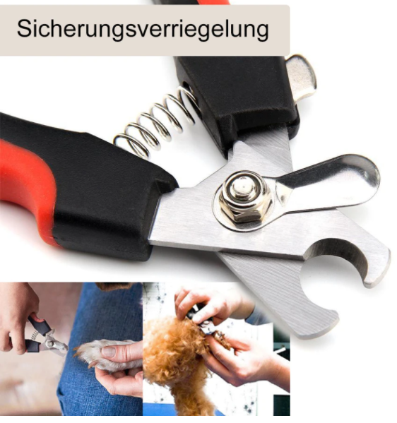Krallenschere-Set für Hunde & Katzen - Krallenschneider + Nagelfeile