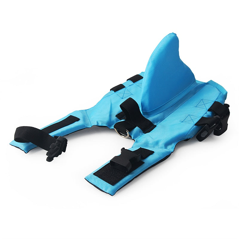 hunde schwimmweste blau test
