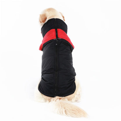 Winter-Hundejacke / Hundeweste / Hundemantel - wasserdicht, warm & weich_rot 5