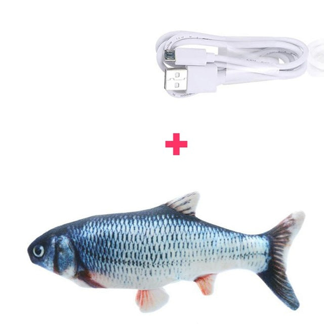 katzenspielzeug zappelnder fisch 1