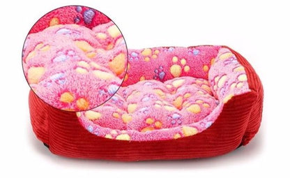 hundebett pink